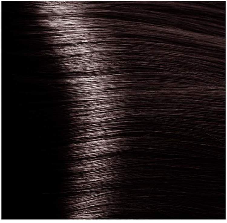 Крем-краска для волос 5.8 Светлый коричневый шоколад Kapous Hyaluronic Acid, 100 мл