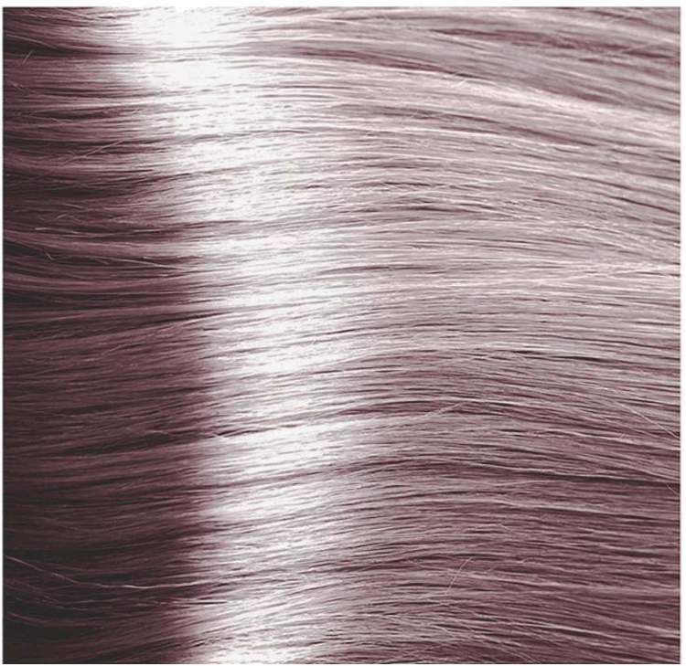 Крем-краска для волос 9.21 Очень светлый блондин фиолетовый пепельный Kapous Hyaluronic Acid, 100 мл