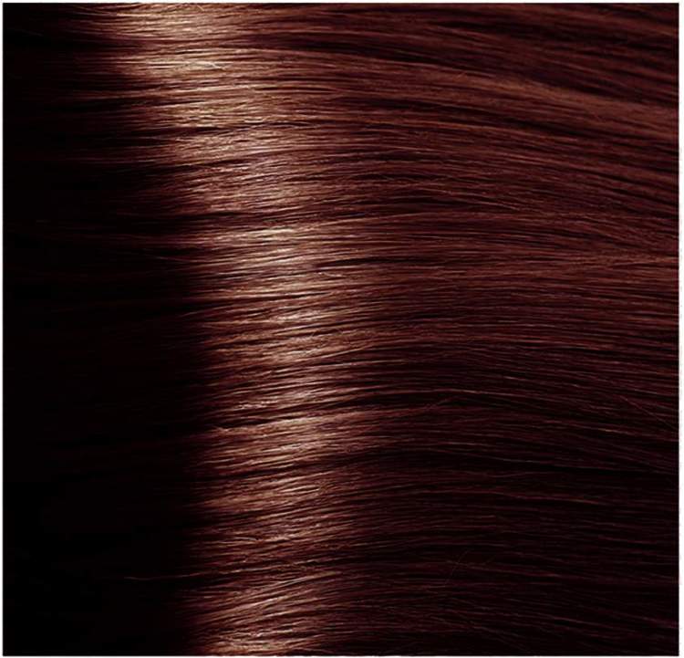Крем-краска для волос 5.43 Светлый коричневый медный золотистый Kapous Hyaluronic Acid, 100 мл