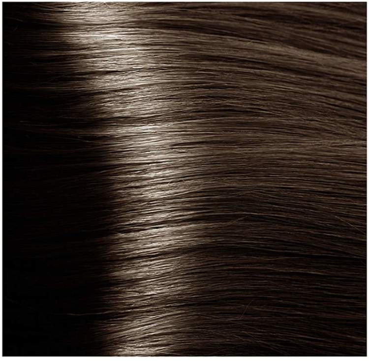 Крем-краска для волос 6.757 Темный блондин пралине Kapous Hyaluronic Acid, 100 мл