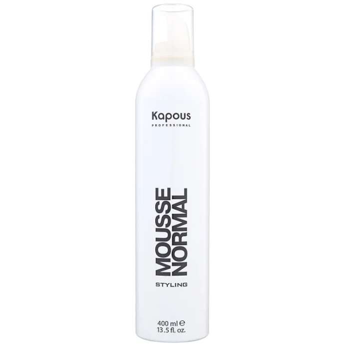 Kapous мусс для укладки волос нормальной фиксации с маслом арганы