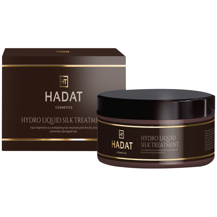 Маска для волос «Жидкий шелк» Hadat Cosmetics Hydro Liquid Silk Treatment, 300 мл