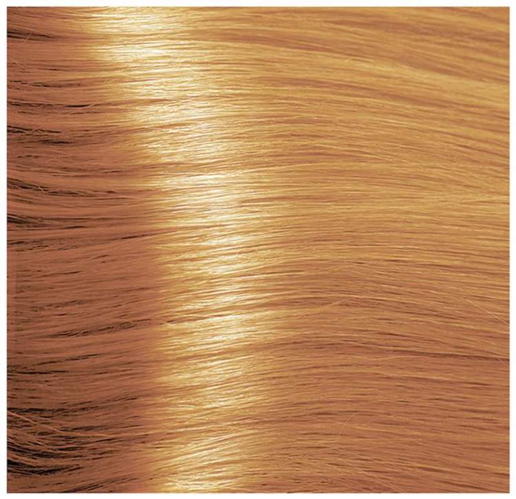 Крем-краска для волос 9.34 Очень светлый блондин золотистый медный Kapous Hyaluronic Acid, 100 мл