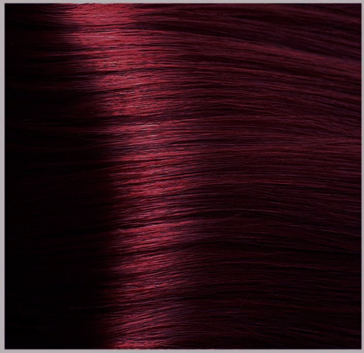 Крем-краска для волос 6.66 Темный блондин интенсивный красный Kapous Studio Professional, 100 мл