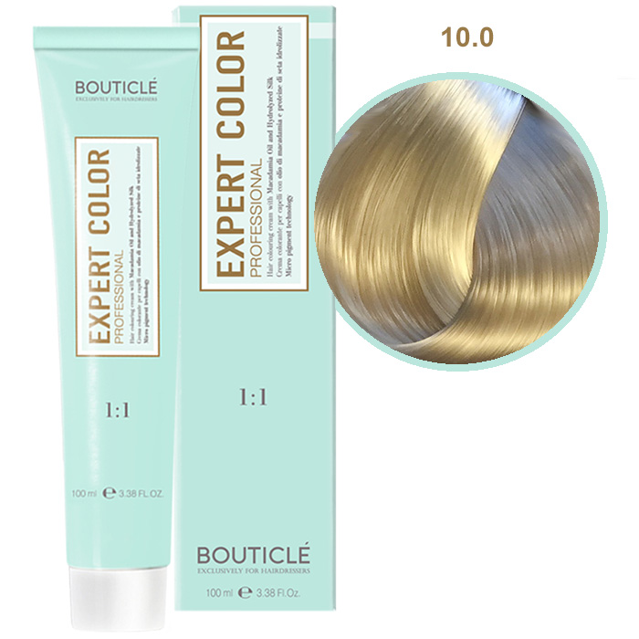 Краска для волос 10.0 Светлый блондин Bouticle Expert Color, 100 мл
