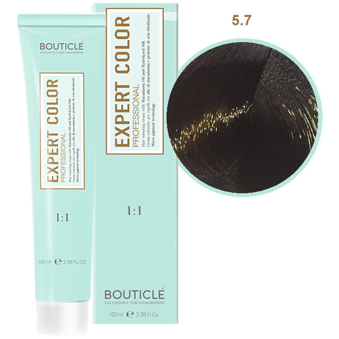 Краска для волос 5.7 Шоколад Bouticle Expert Color, 100 мл