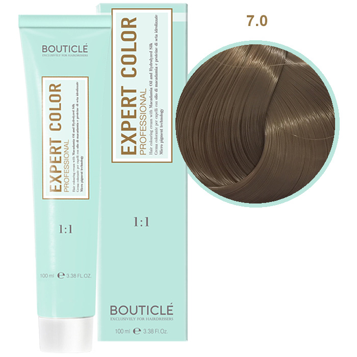 Краска для волос 7.0 Русый Bouticle Expert Color, 100 мл