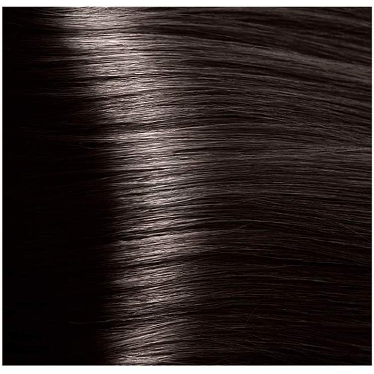 Крем-краска для волос 3.0 Темно-коричневый Kapous Hyaluronic Acid, 100 мл