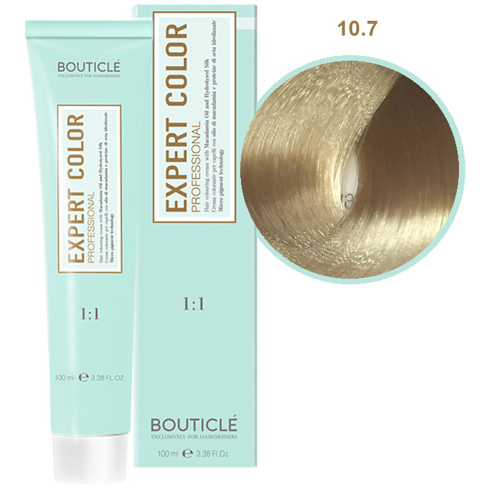 Краска для волос 10.7 Ваниль Bouticle Expert Color, 100 мл