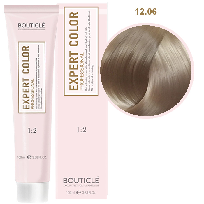 Краска для волос 12.06 Перламутровый экстра блондин Bouticle Expert Color, 100 мл