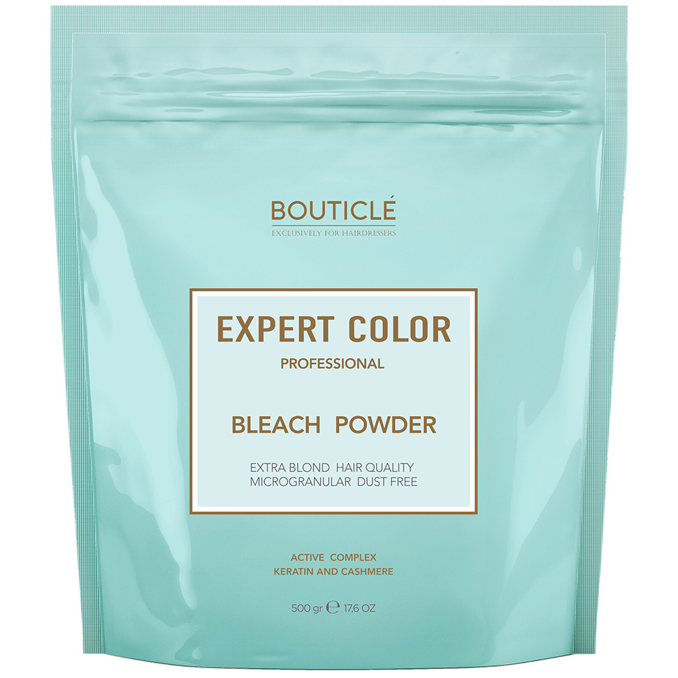 Обесцвечивающая пудра с кератином и кашемиром Bouticle Expert Color Bleach Powder, 500 гр