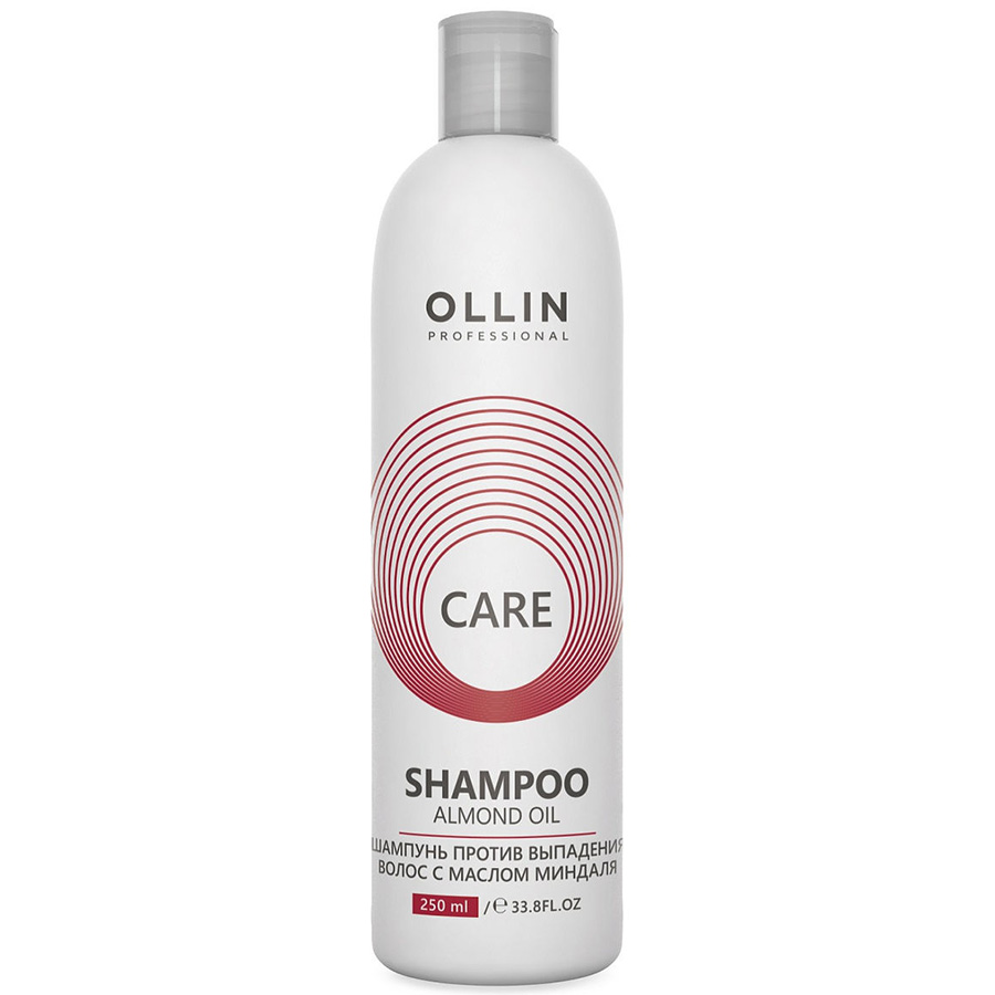Шампунь против выпадения волос с маслом миндаля Ollin Care Almond oil