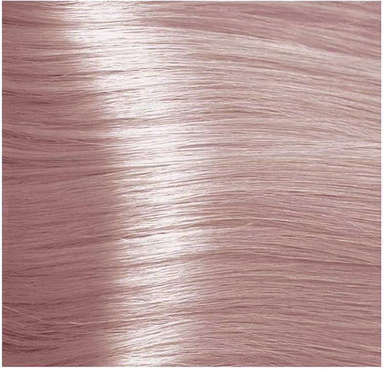Крем-краска для волос 10.016 Платиновый блондин пастельный жемчужный Kapous Hyaluronic Acid, 100 мл