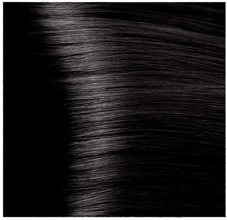 Крем-краска для волос 4.18 Коричневый лакричный Kapous Hyaluronic Acid, 100 мл